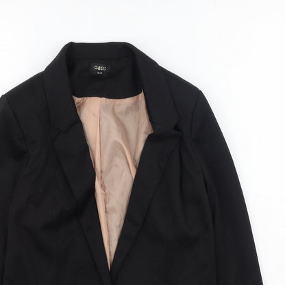 Womens UK Size 12 Oasis Black Jacket