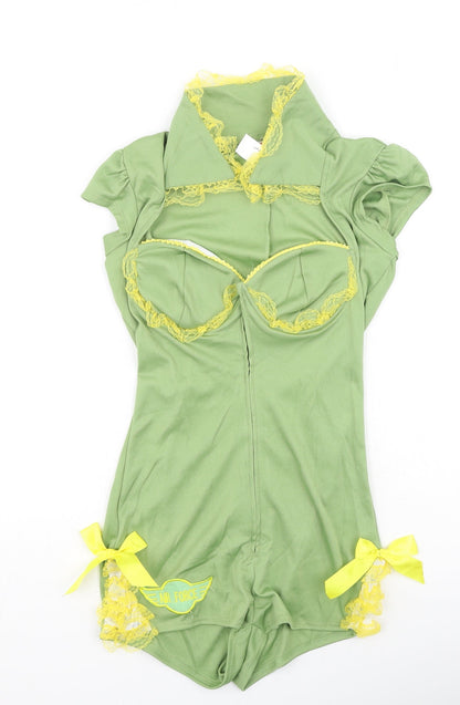 Smiffys Womens Green  Polyester Romper One-Piece Size S L5 in  - fancy dress