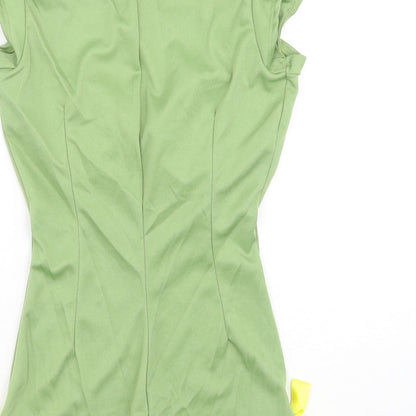 Smiffys Womens Green  Polyester Romper One-Piece Size S L5 in  - fancy dress