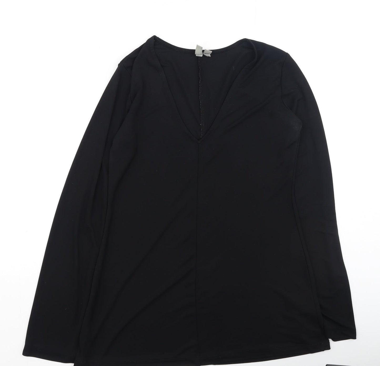 Womens UK Size 12 ASOS Black Basic Blouse