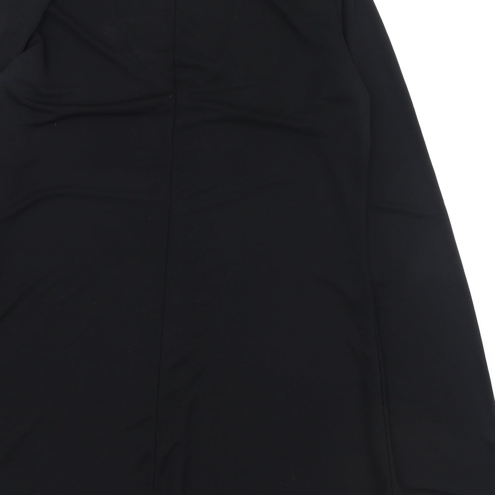 Womens UK Size 12 ASOS Black Basic Blouse