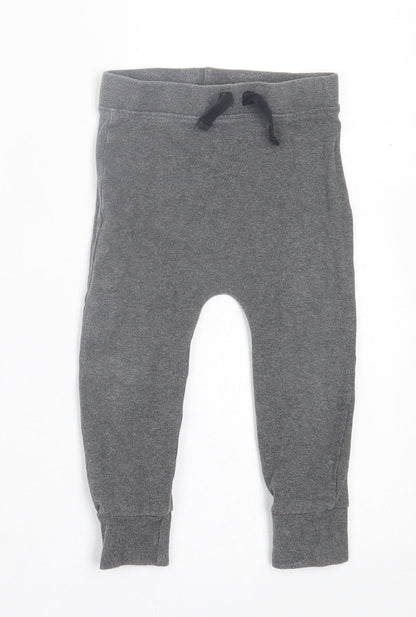 George Boys Grey  Cotton Capri Trousers Size 9-12 Months