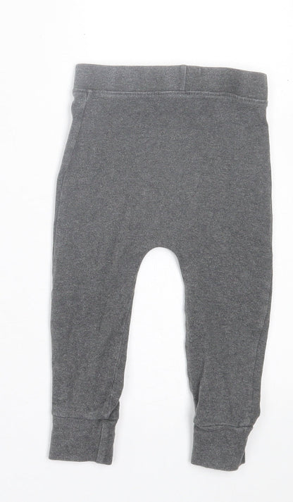 George Boys Grey  Cotton Capri Trousers Size 9-12 Months