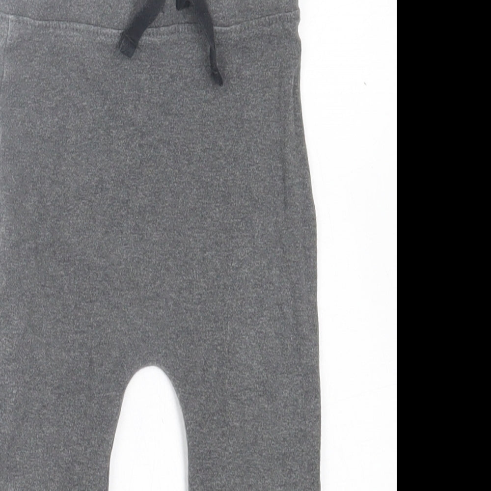 George Boys Grey  Cotton Capri Trousers Size 9-12 Months