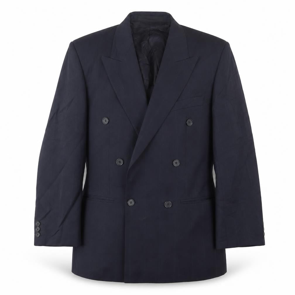 Mens UK Size 40 Marks and Spencer Regular Blue Suit Jacket