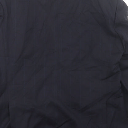 Mens UK Size 40 Marks and Spencer Regular Blue Suit Jacket