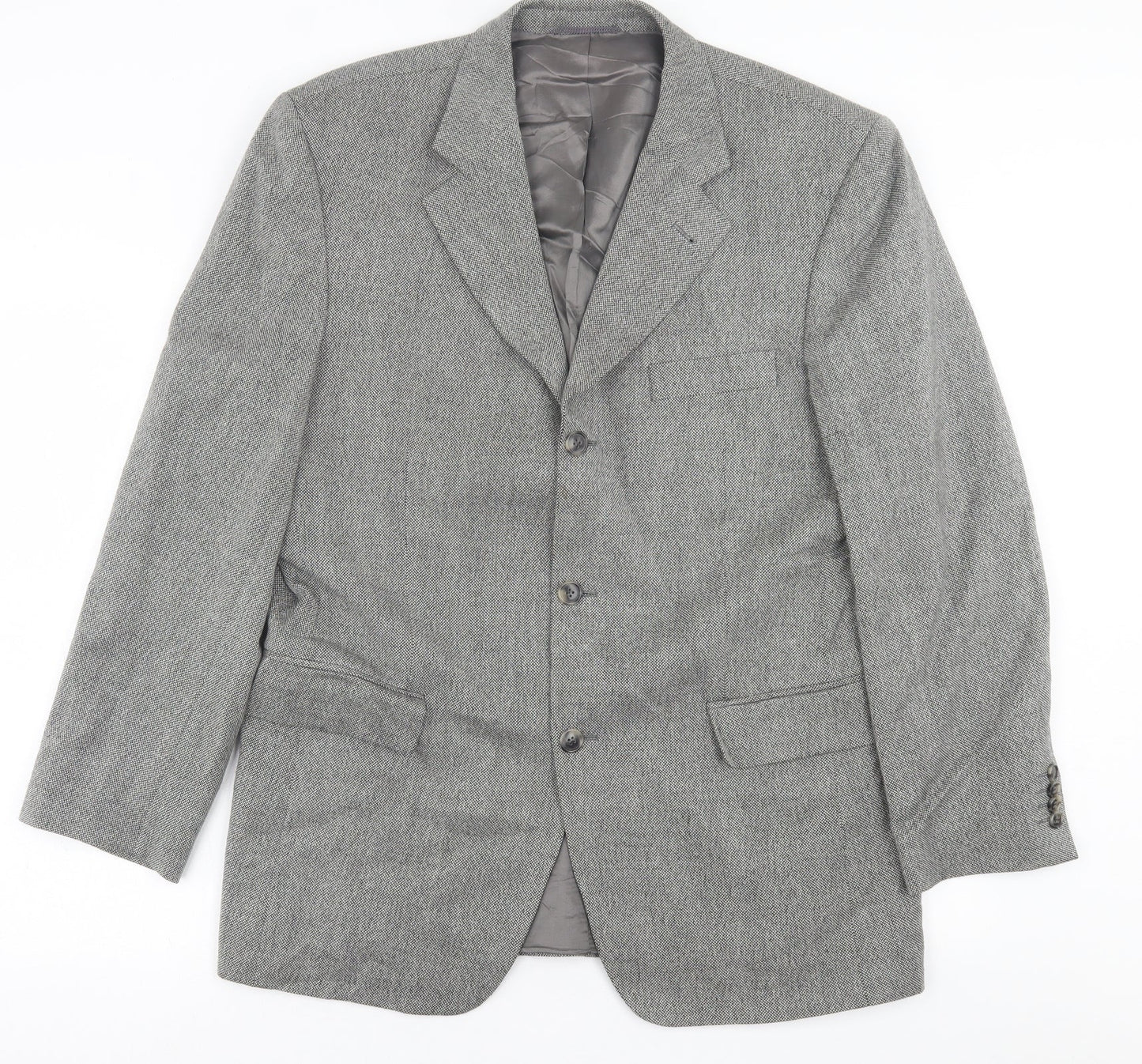 Mens UK Size 42 ROY ROBSON Regular Grey Suit Jacket