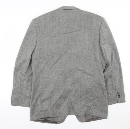 Mens UK Size 42 ROY ROBSON Regular Grey Suit Jacket