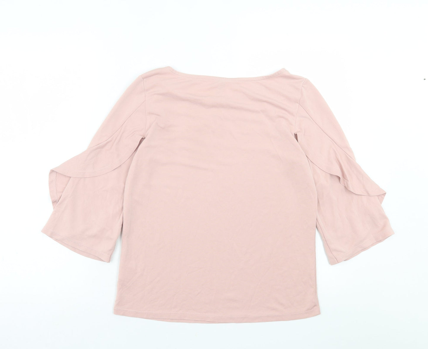 Free Quent Womens Pink  Modal Basic T-Shirt Size XS Crew Neck