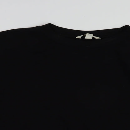 Mens UK Size S H&M Black Pullover Sweatshirt