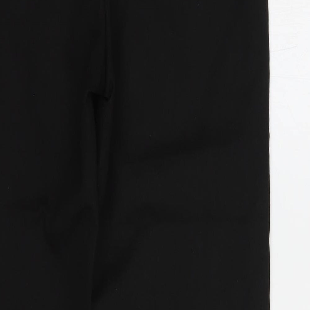 Urban Outlaws Boys Black  Polyester Dress Pants Trousers Size 12 Years  Regular Button