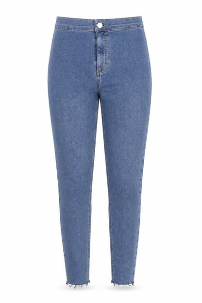 Womens UK Size 25 in Topshop Regular Fit Skinny Blue Jeans