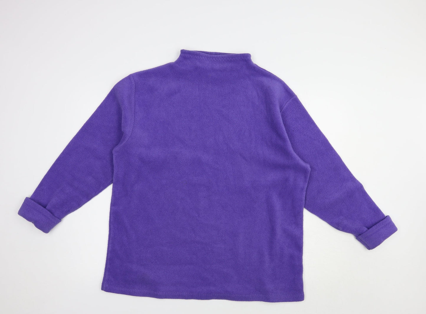 Bonmarché Womens Purple  Polyester Pullover Sweatshirt Size XL  Pullover