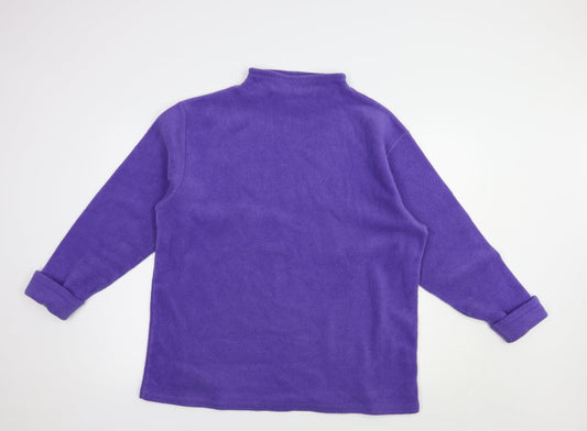 Bonmarché Womens Purple  Polyester Pullover Sweatshirt Size XL  Pullover