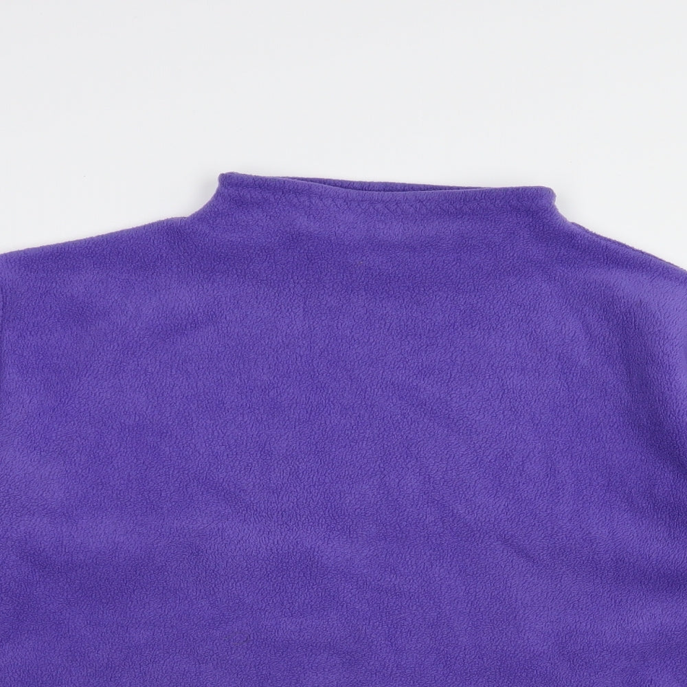Bonmarché Womens Purple  Polyester Pullover Sweatshirt Size XL  Pullover