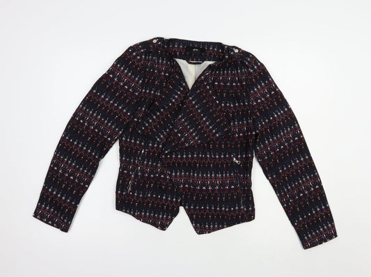 Womens UK Size 10 H&M Black Jacket