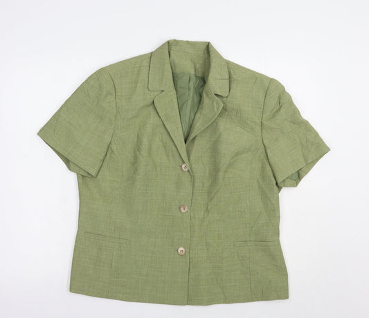 Womens UK Size 16 Debenhams Green Jacket
