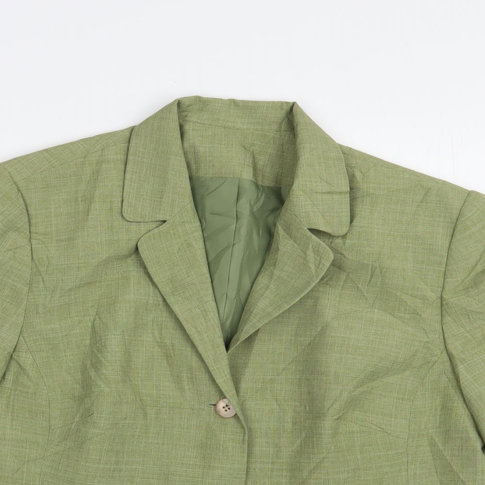 Womens UK Size 16 Debenhams Green Jacket