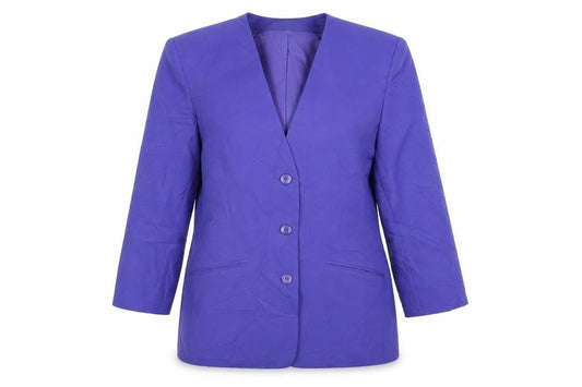 Womens UK Size 12 Classics Purple Jacket