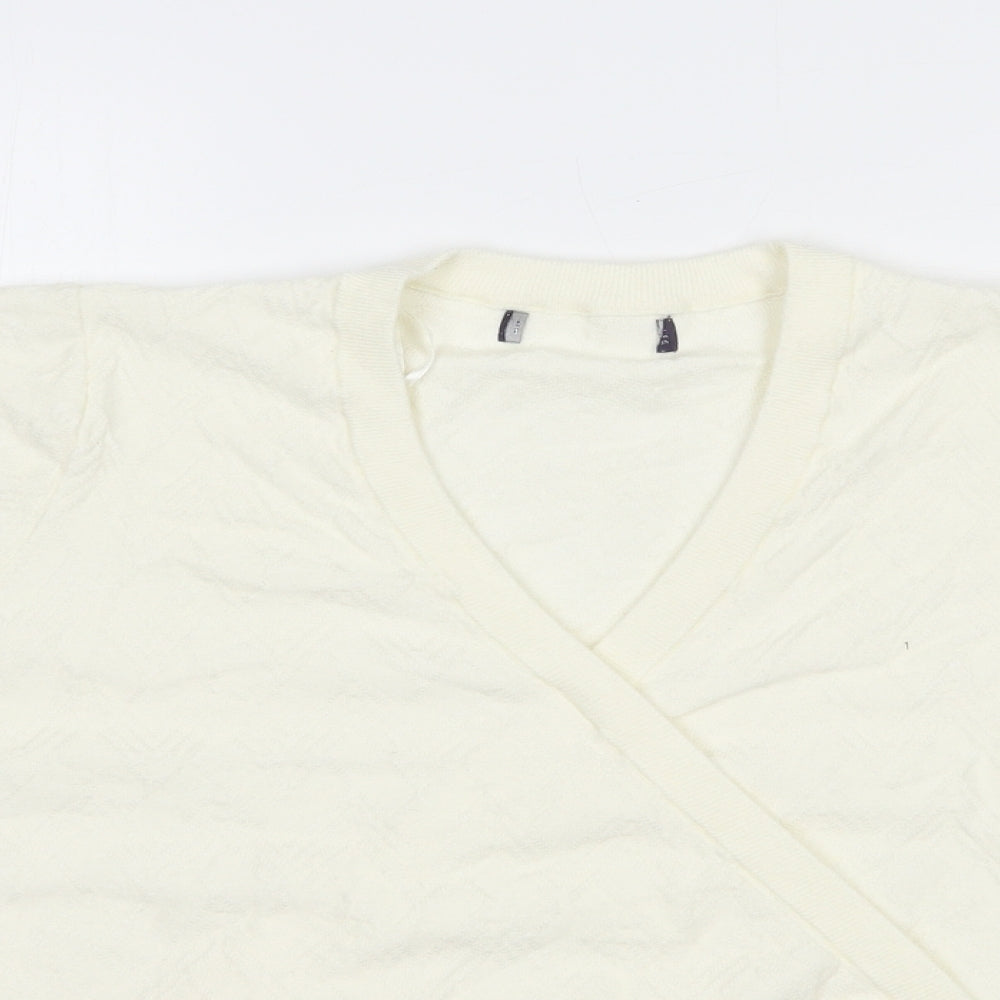Womens UK Size L Marks and Spencer Ivory Pullover Jumper