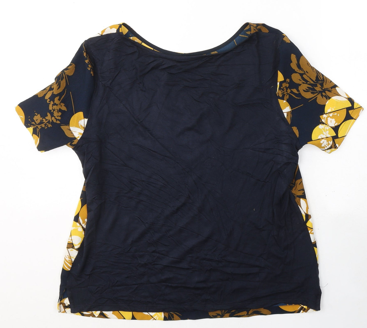 Womens UK Size 12 Marks and Spencer Black Basic Blouse
