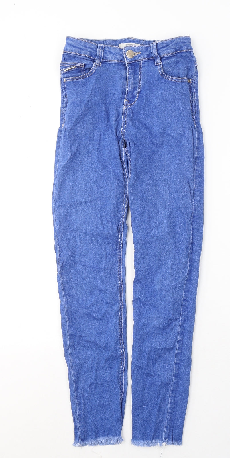 Womens UK Size 6 Stradivarius Slim Fit Skinny Blue Jeans
