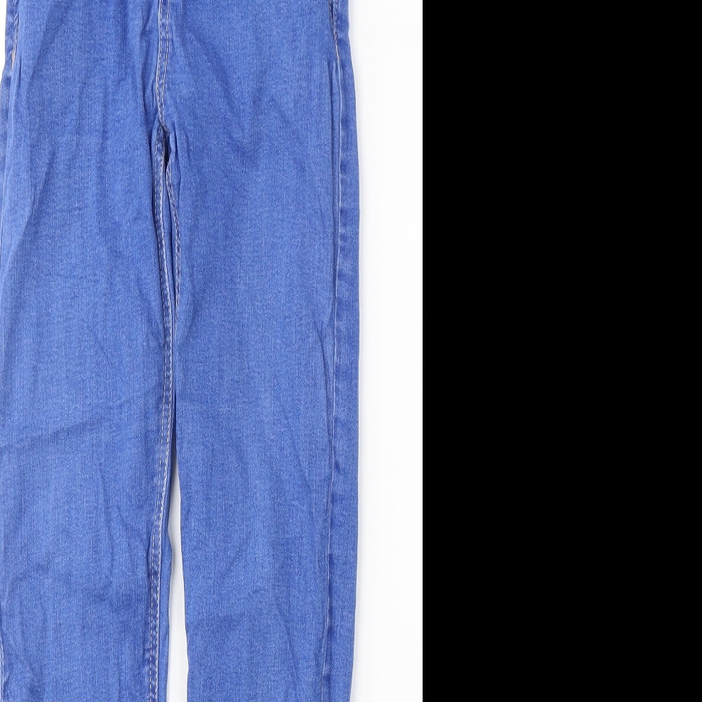 Womens UK Size 6 Stradivarius Slim Fit Skinny Blue Jeans