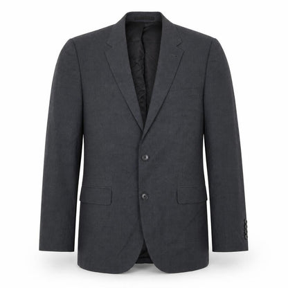 TU Mens Grey  Polyester Jacket Suit Jacket Size 40