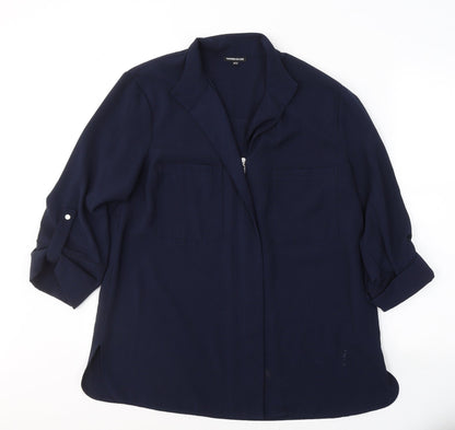 Womens UK Size 14 Warehouse Blue Jacket