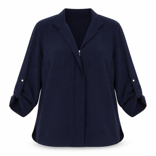 Womens UK Size 14 Warehouse Blue Jacket