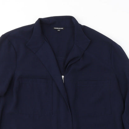 Womens UK Size 14 Warehouse Blue Jacket