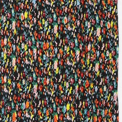 Motel Womens Black  Viscose Tank Dress  Size 2XS  Square Neck Zip