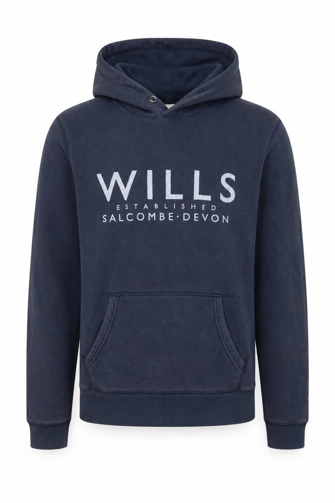 Mens UK Size XS Jack Wills Blue Pullover Hoodie