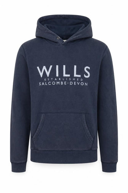 Mens UK Size XS Jack Wills Blue Pullover Hoodie