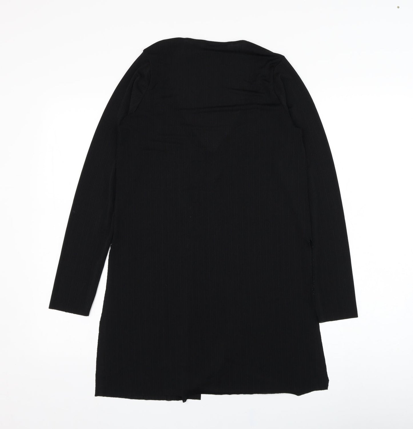 Womens UK Size M Zara Black Basic Blouse