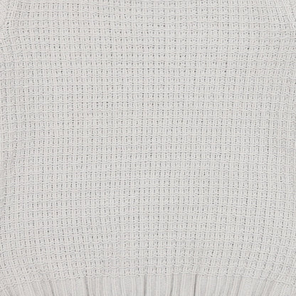 Womens UK Size M River Island Grey Pullover Jumper