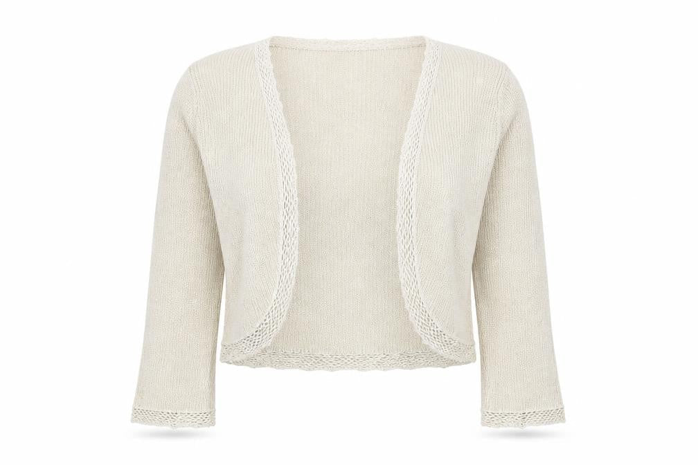Womens UK Size 14 Monsoon Gold Cardigan Jumper