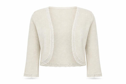 Womens UK Size 14 Monsoon Gold Cardigan Jumper