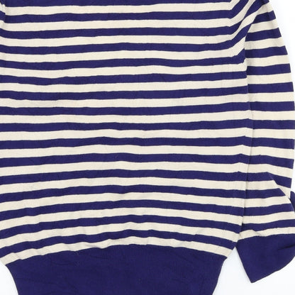 Womens UK Size 14 Red Herring Blue Pullover Jumper