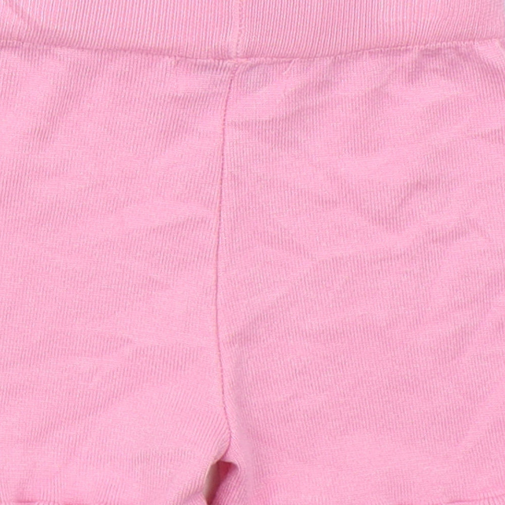 Yoyo S Girls Red  Acrylic Mom Shorts Size 6 Years  Regular