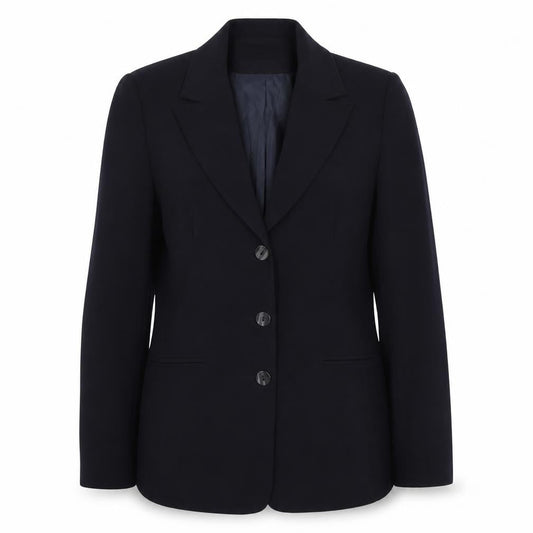 Womens UK Size 10 AMARANTO Regular Blue Suit Jacket