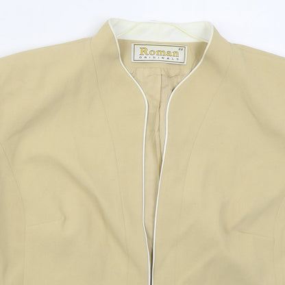 Womens UK Size 22 Roman Beige Jacket