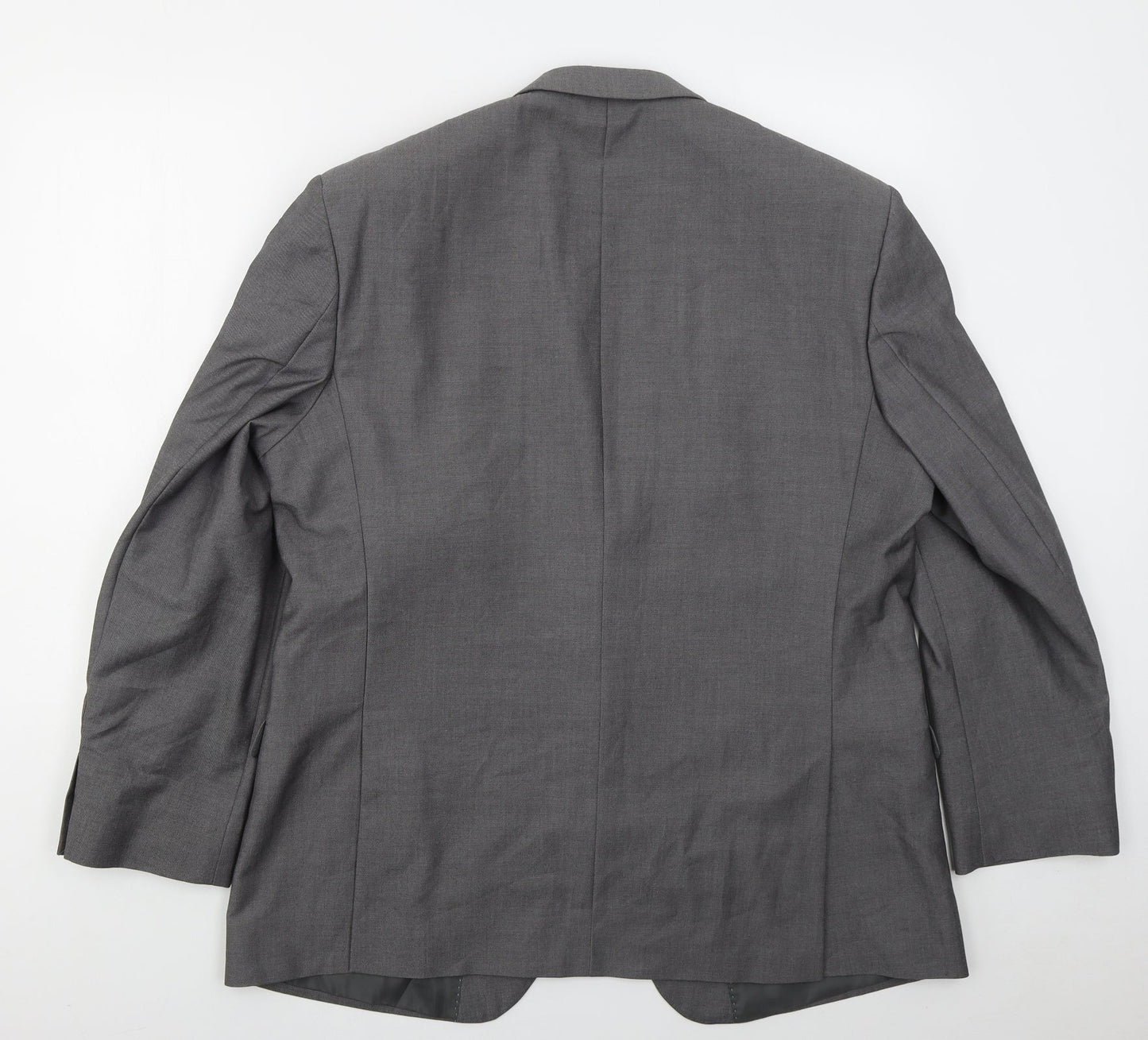 Mens UK Size 46 Burton Regular Grey Suit Jacket