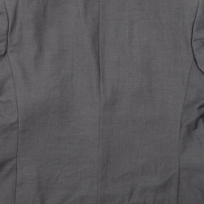 Mens UK Size 46 Burton Regular Grey Suit Jacket