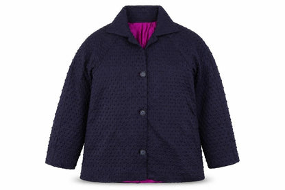Womens UK Size L Preworn Blue Jacket