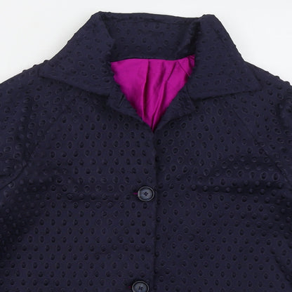 Womens UK Size L Preworn Blue Jacket