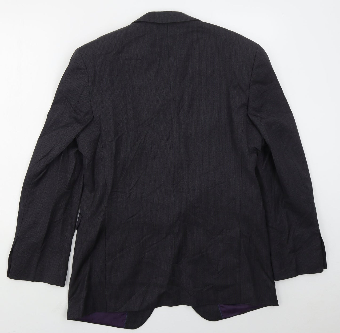 Mens UK Size 42 Burton Regular Grey Suit Jacket
