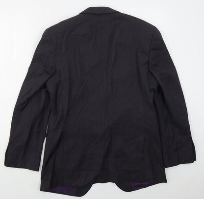 Mens UK Size 42 Burton Regular Grey Suit Jacket