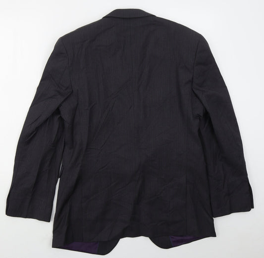 Mens UK Size 42 Burton Regular Grey Suit Jacket