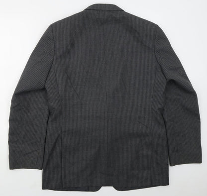 Mens UK Size 42 C&A Regular Grey Suit Jacket